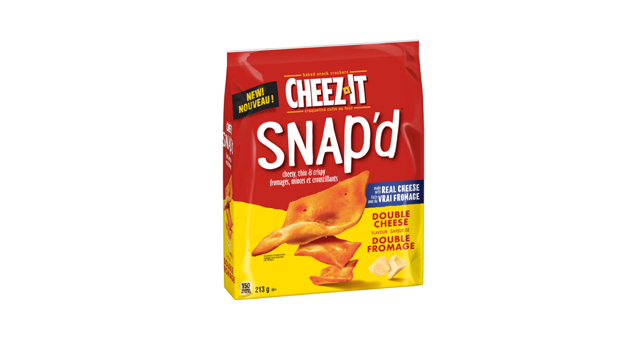 Cheez-It SNAP'd crackers