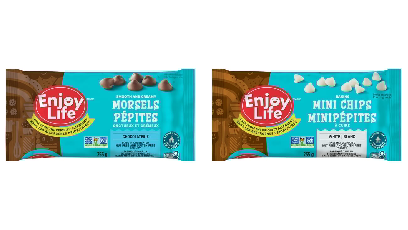 Enjoy Life baking chocolates