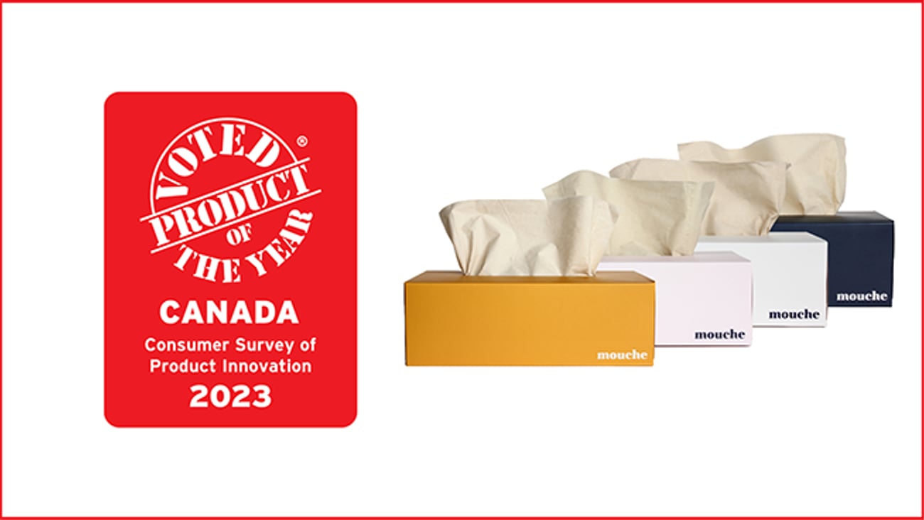 Mouche bamboo tissues