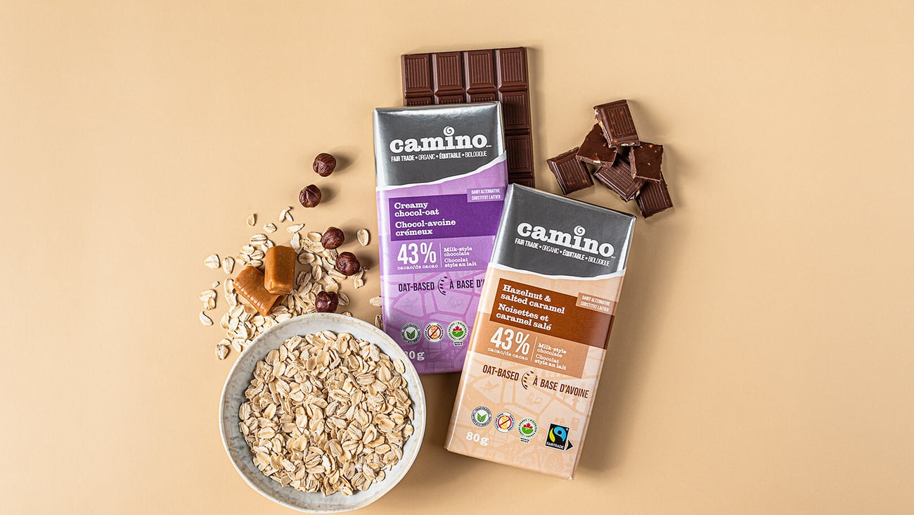 Camino Oat Milk Chocolate Bars