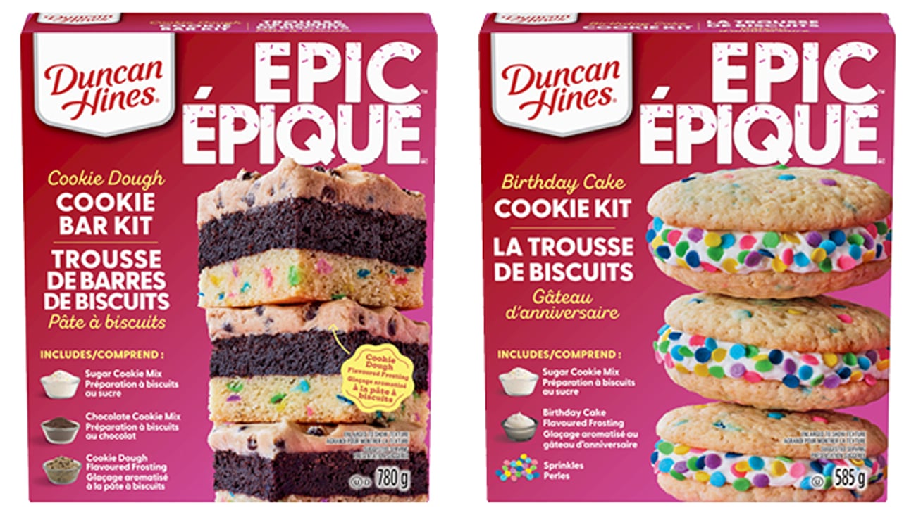 Duncan Hines EPIC baking kits