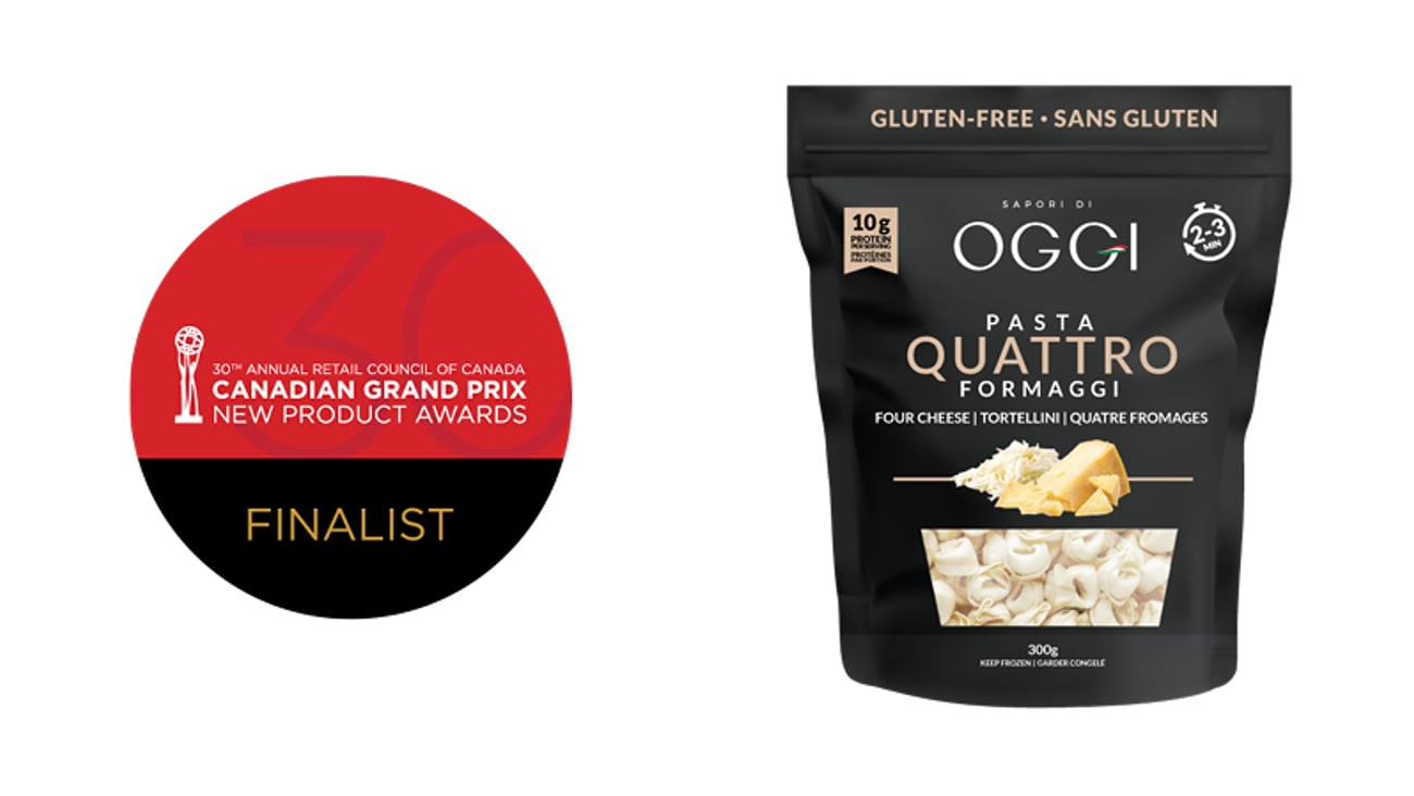OGGI Four Cheese Tortellini Pasta 