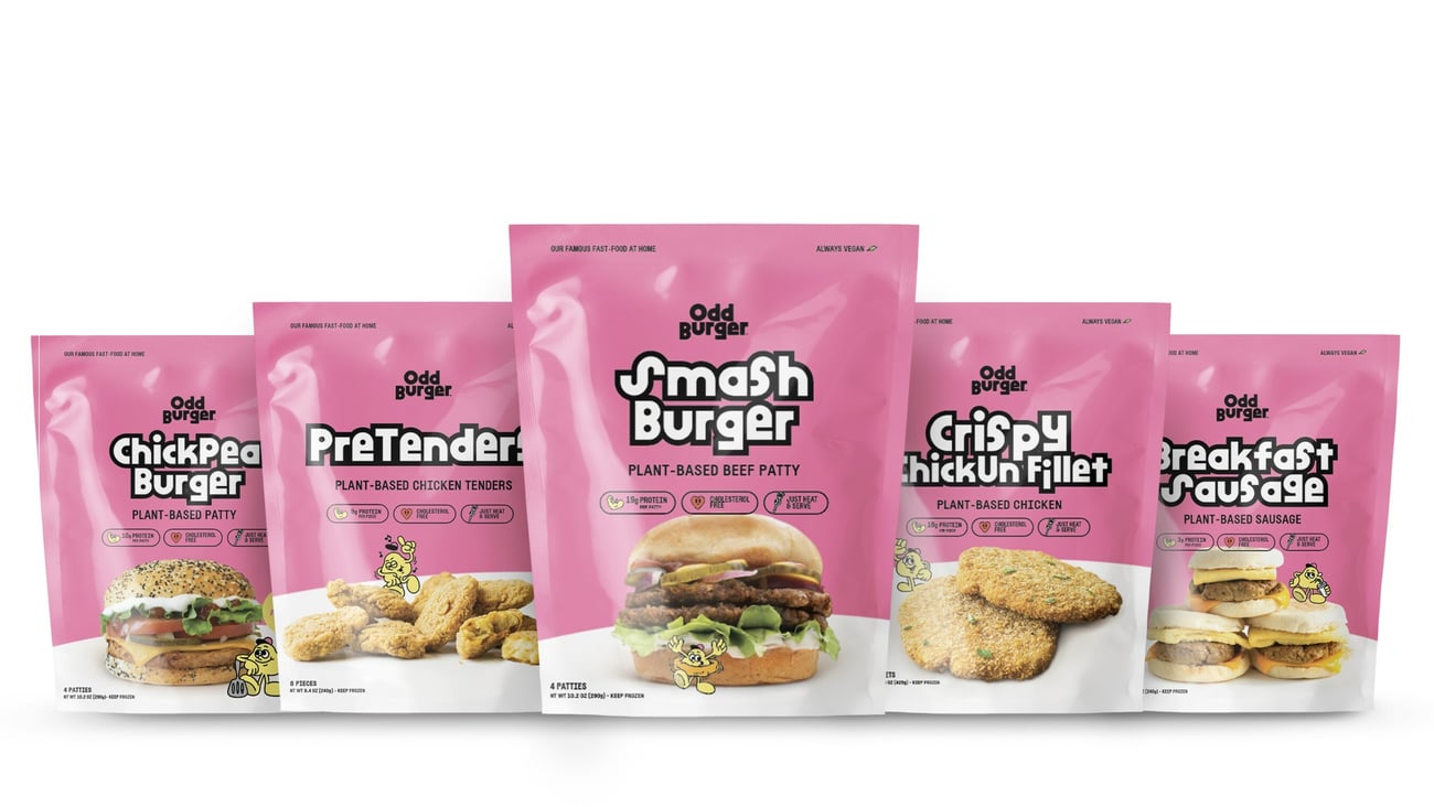 Odd Burger meat/poultry alternatives