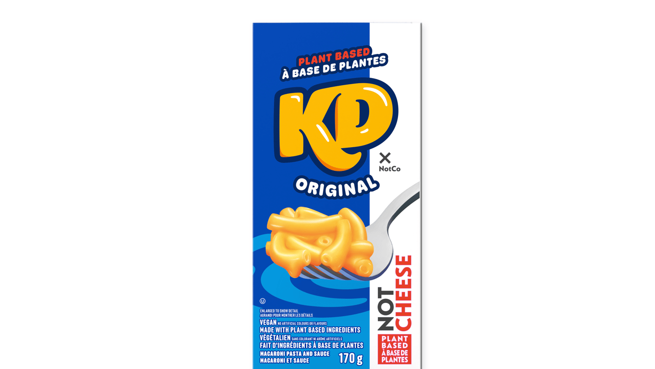 A box of KD NotMacandCheese 