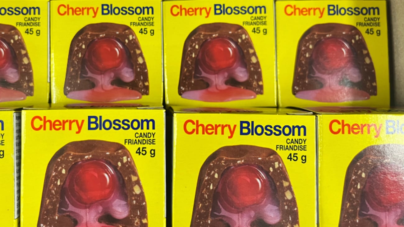 cherry blossom candy discontinued canada