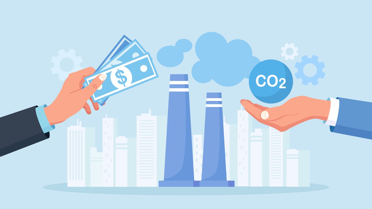 carbon tax illustration