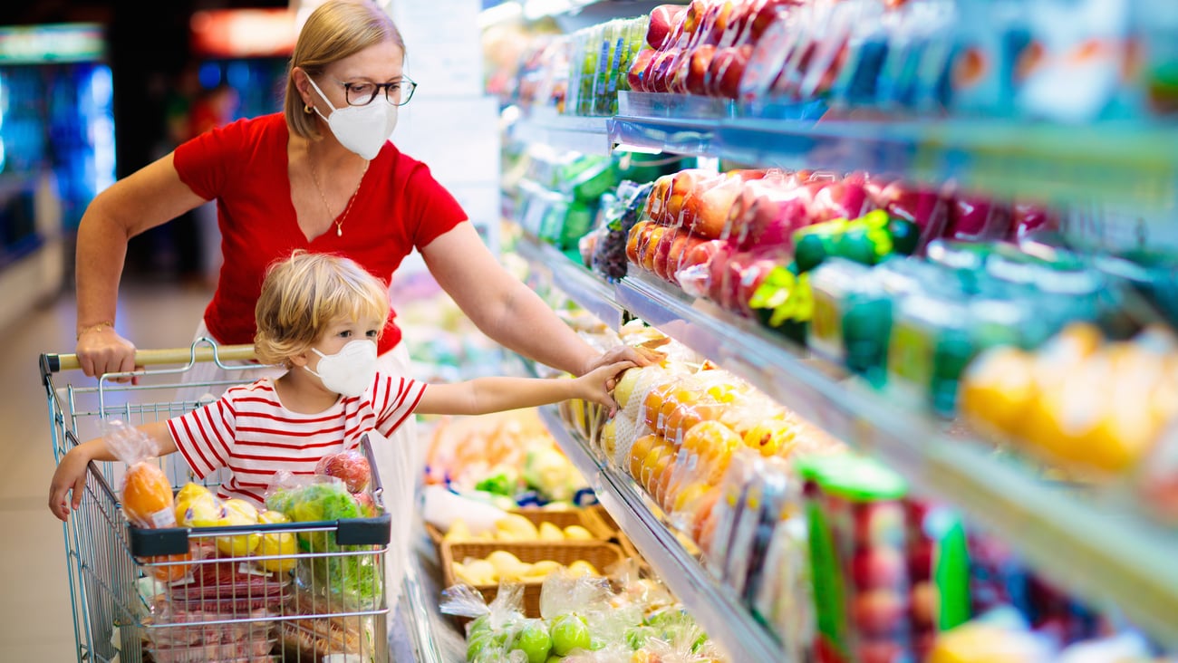 grocery shopping during the pandemic