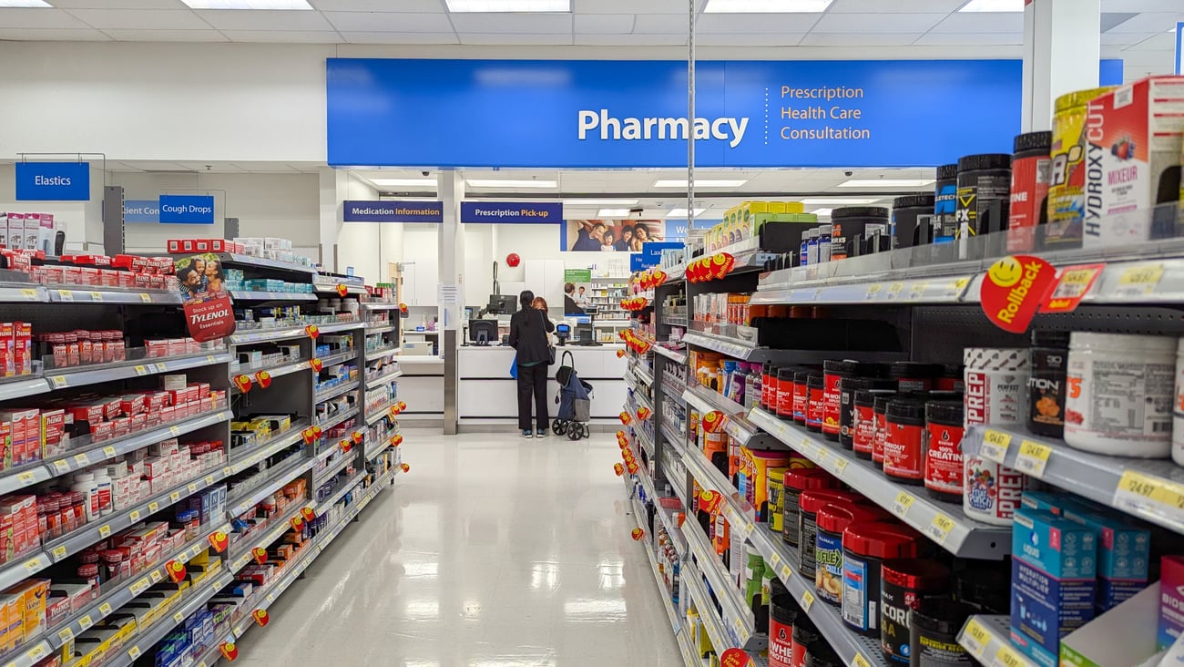 walmart pharmacy BC