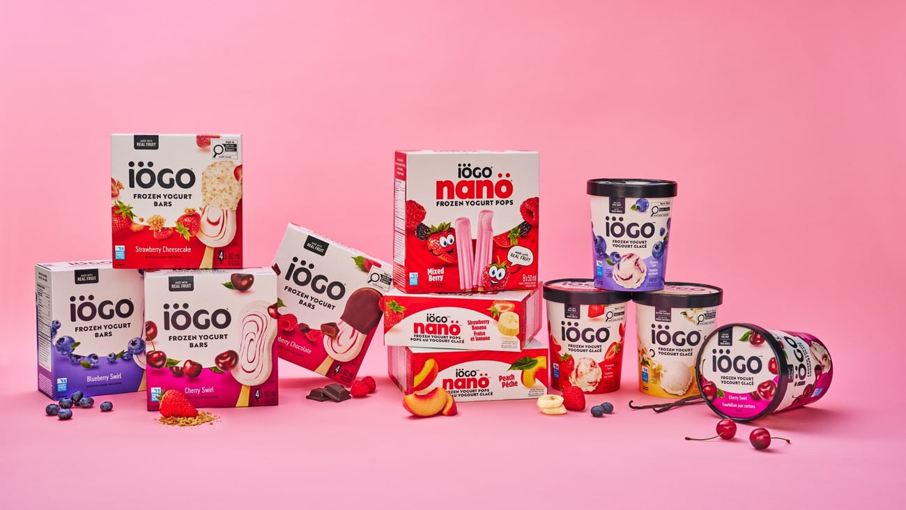 iÖGO frozen yogurt products