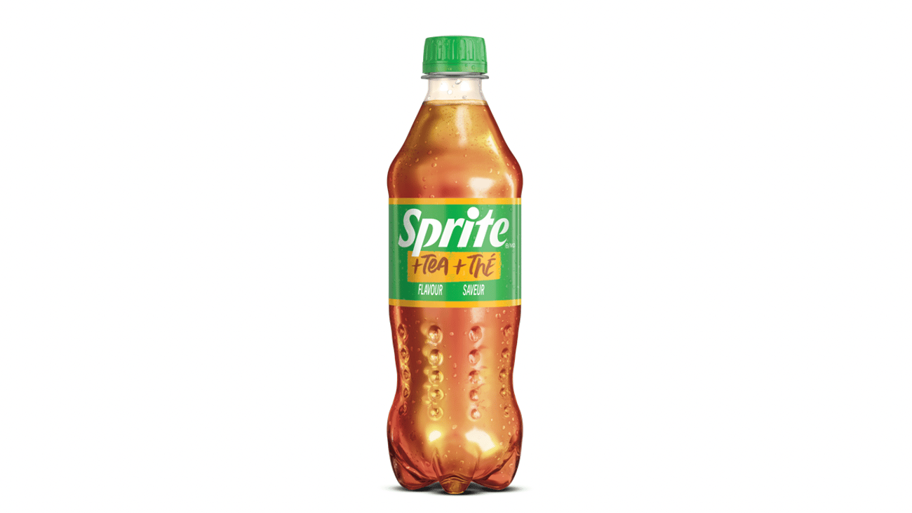 A bottle of Sprite + Tea (Limited Edition)