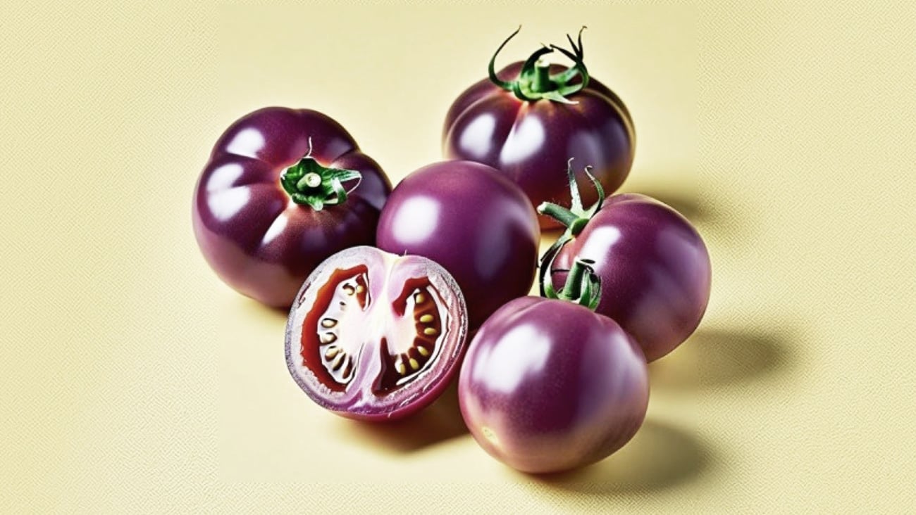 purple tomatoes
