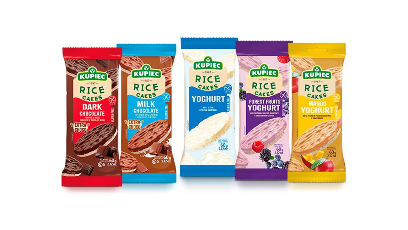 Kupiec Coated Rice Cakes