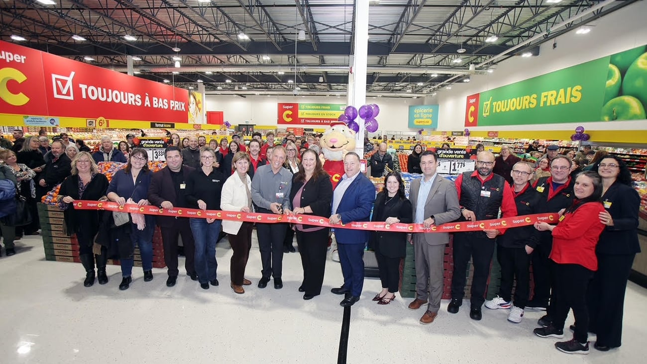 Super C Sherbrooke ribbon cutting
