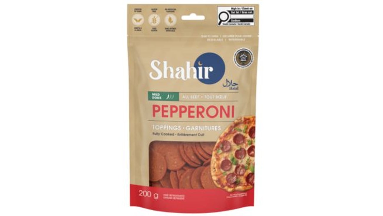 Shahir Halal Pepperoni 