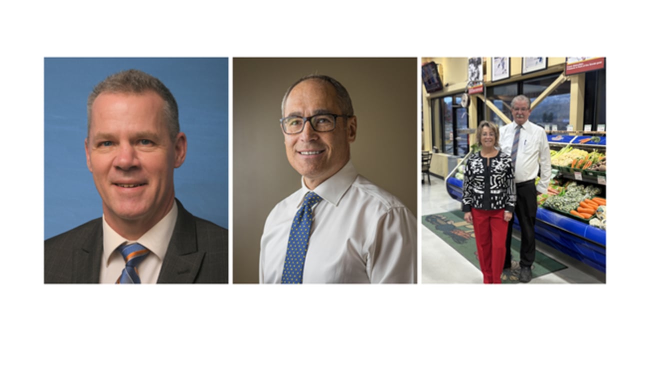 Jamie Nelson, Doug Lovsin and Linda and Brooke Kynoch headshots