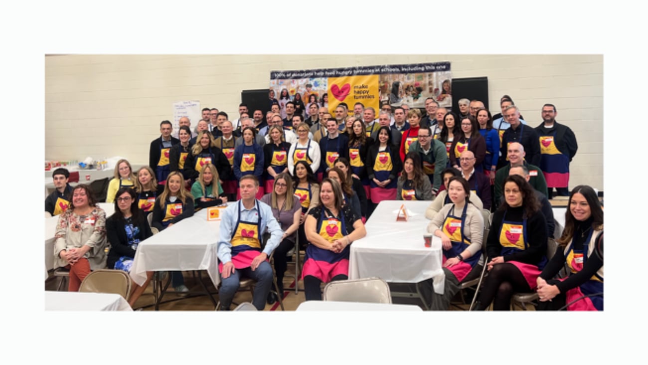 Make Happy Tummies Toronto breakfast group photo 2026