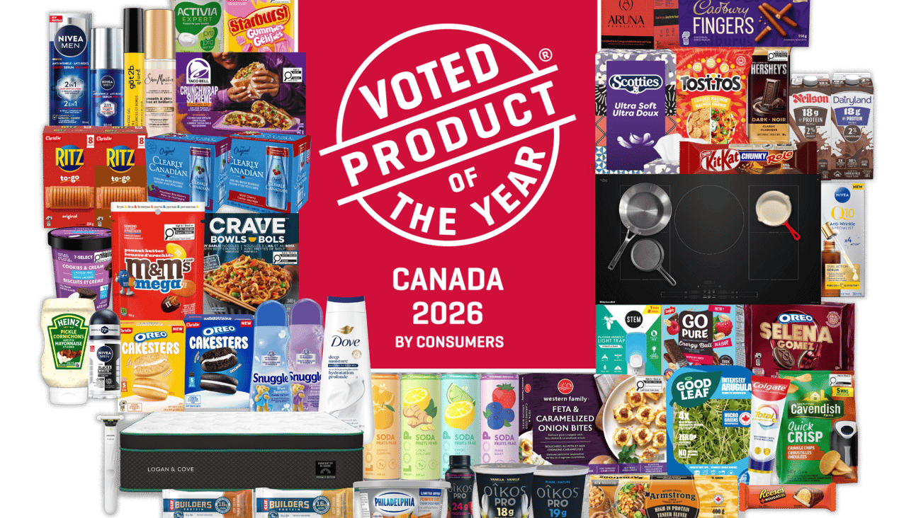 Product of the Year Winner images of winning brands and logo 