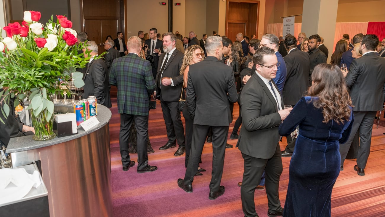 VIP cocktail reception at The Grocery Foundation's Night to Nurture gala