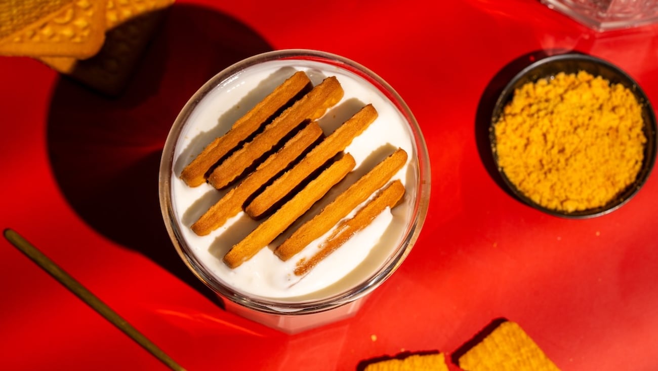 TikTok trend Biscoff Greek yogurt Japanese-inspired cheesecake