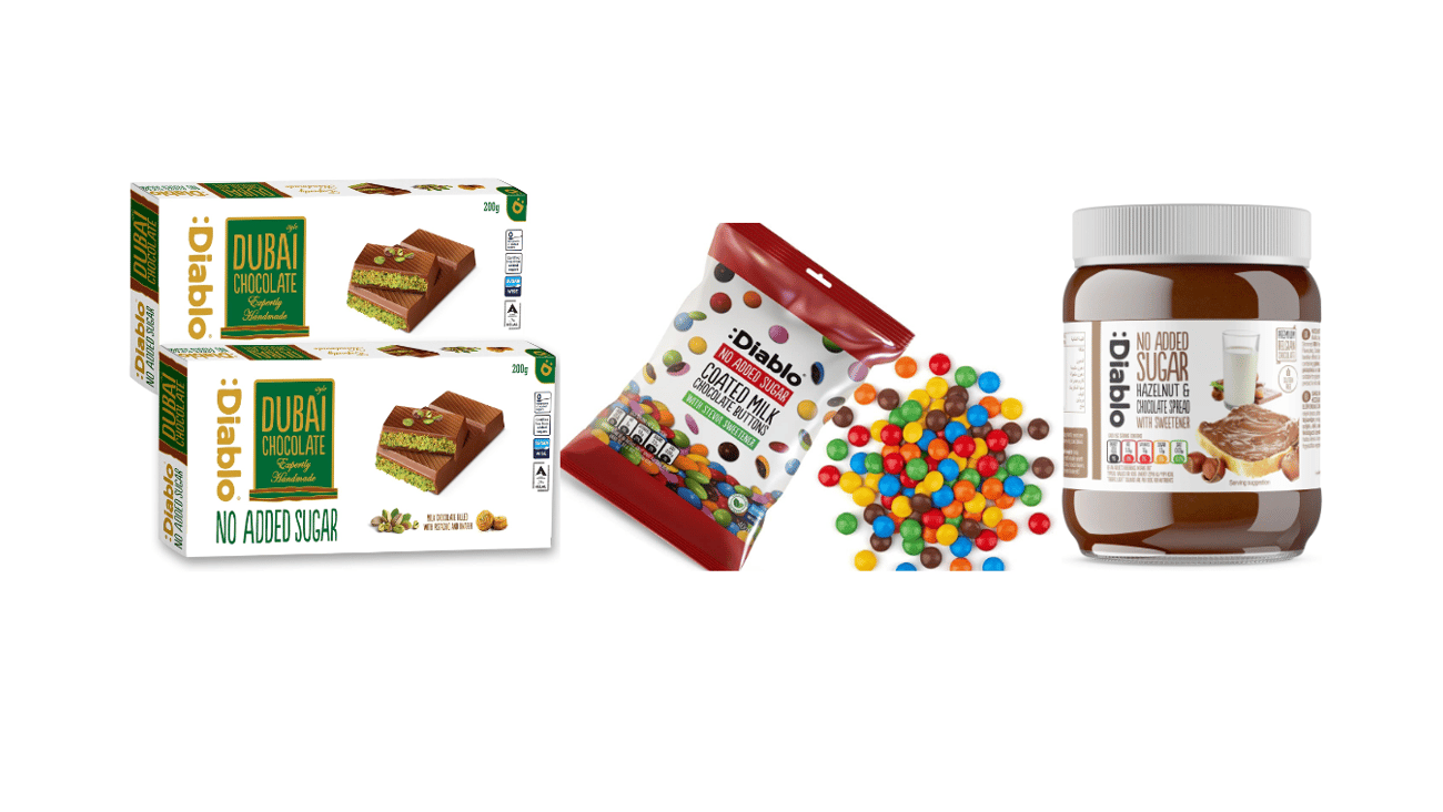 Diablo Sugar Free products