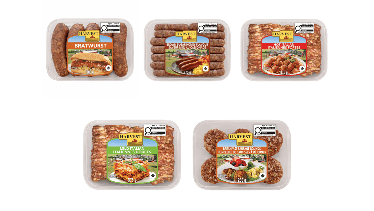 Select Harvest Meats fresh sausage products