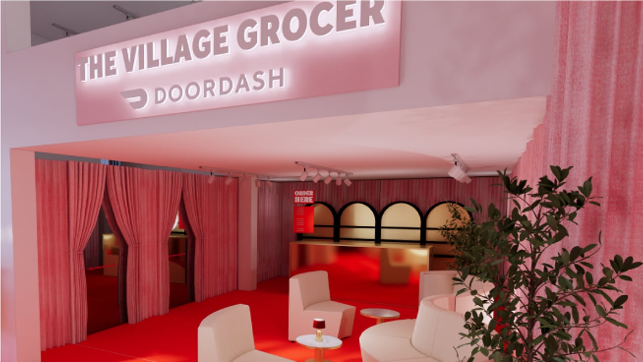 doordash the village grocer
