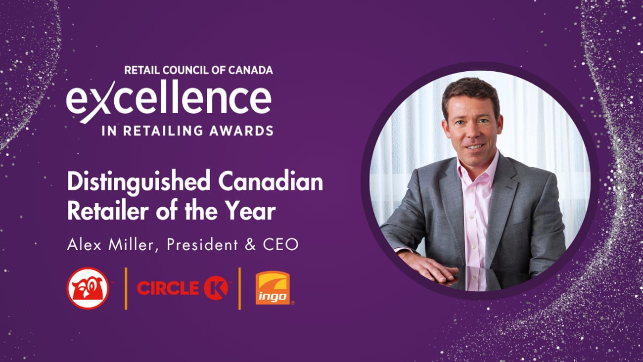  Alex Miller, president and CEO, Alimentation Couche-Tard.