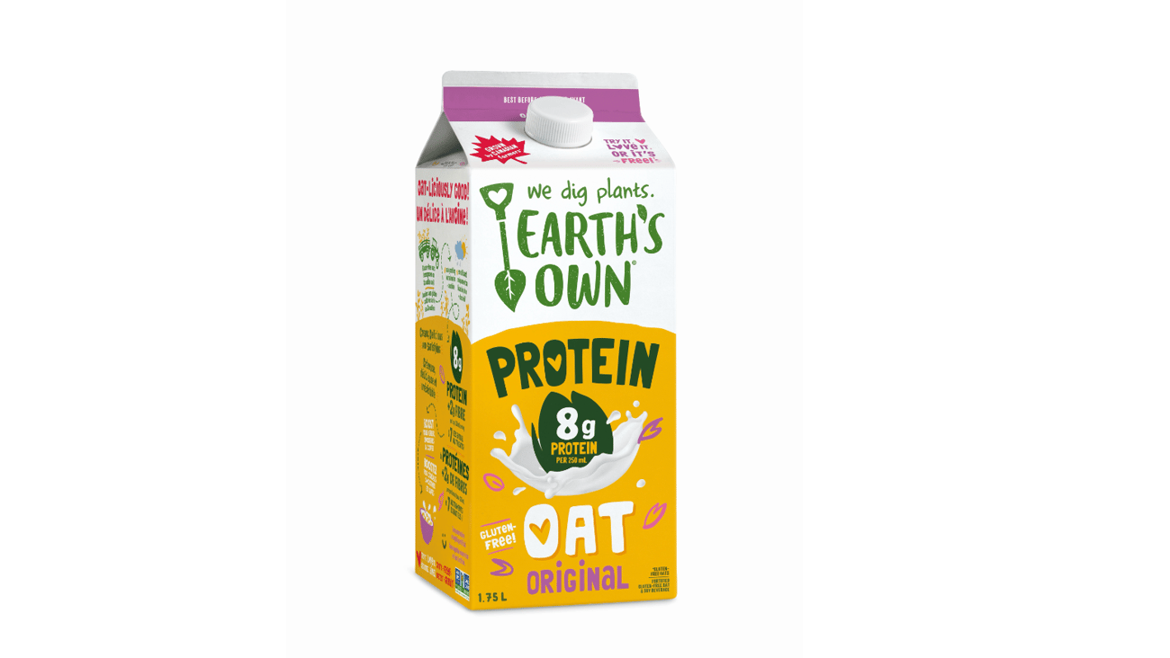 Carton of  Earth's Own Protein