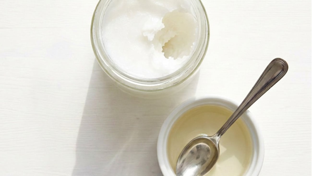 Two glass jars of beef tallow