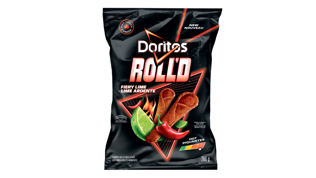 A bag of Doritos Roll'd