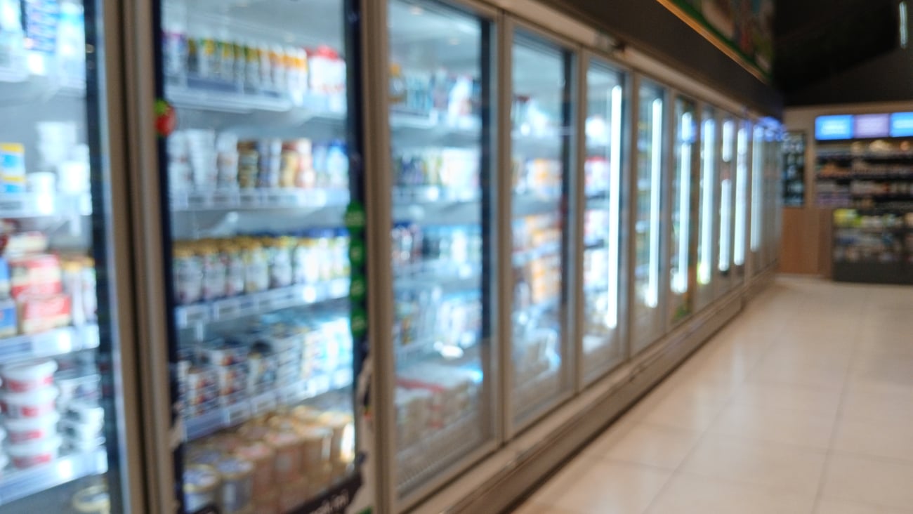 grocery store freezers