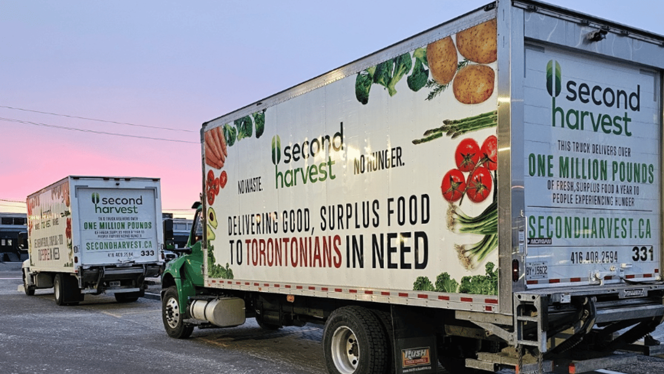 second harvest trucks