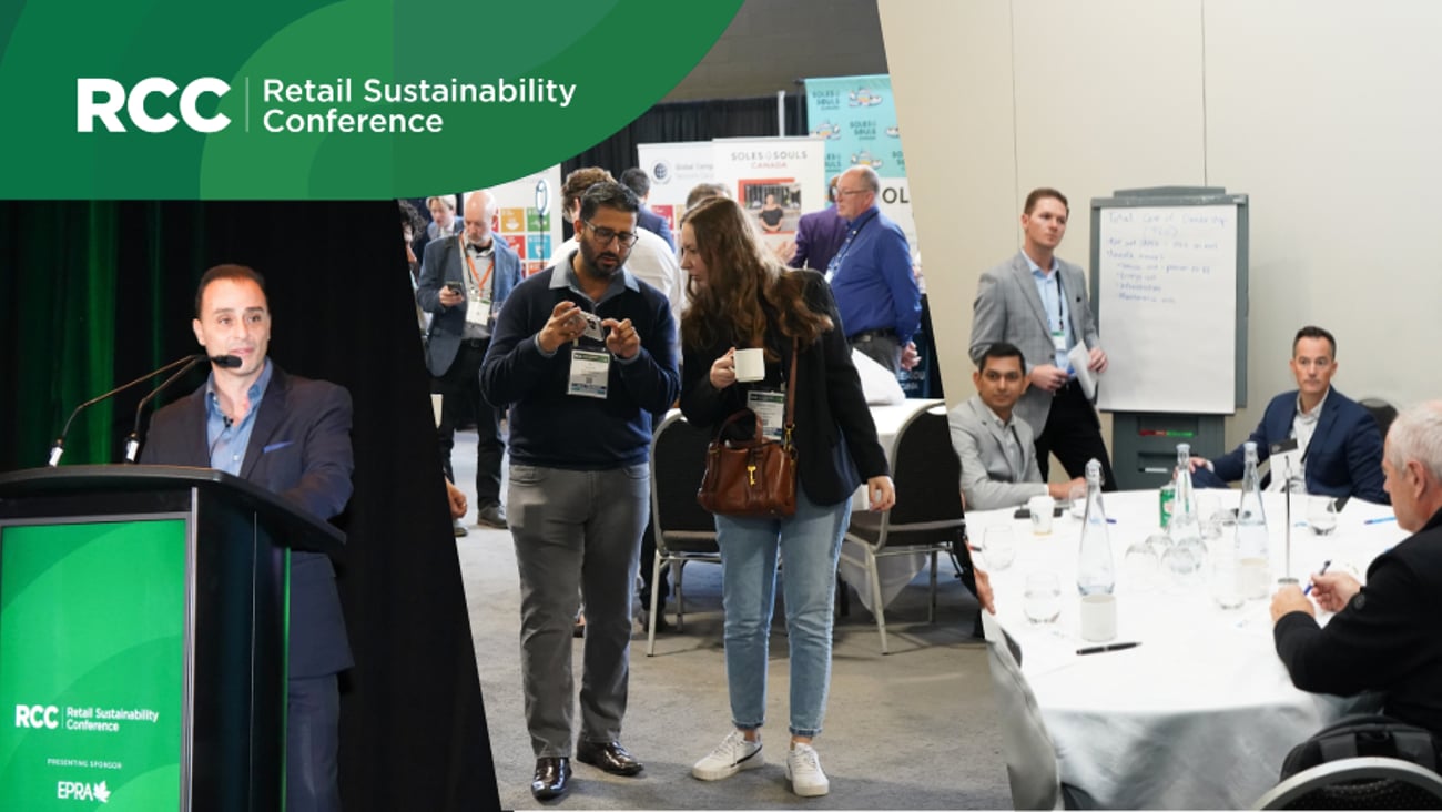 Attendees a Retail Council of Canada's Retail Sustainability Conference