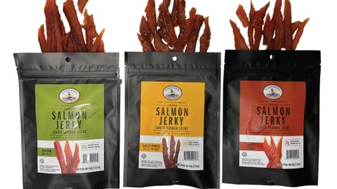 Candied Salmon Jerky - Hardy Buoys Smoked Fish 