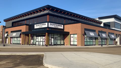 Exterior shot of Sunterra Market