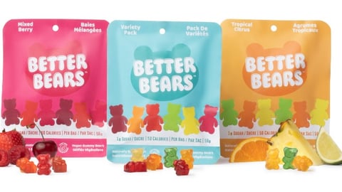 Packs of Better Bears gummy bears