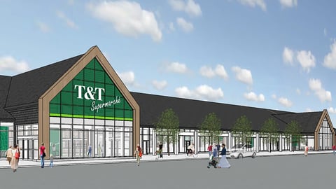 Rendering of T&T's Montreal location