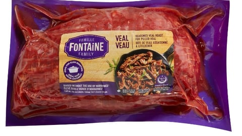 Fontaine Family’s Seasoned Veal Roast for Pulled Veal 