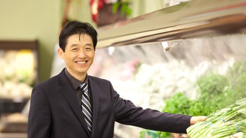 Galleria Supermarket outgoing CEO Jeffrey Min