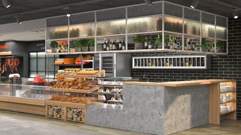 In-store foodservice