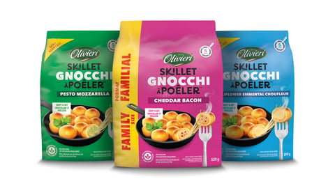 Three packages of Olivieri Skillet Gnocchi