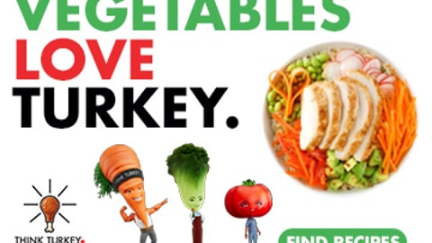 Vegetables love turkey sponsored teaser image