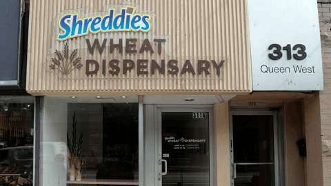 Shreddies Wheat Dispensary