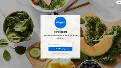 Walmart Canada 30-minute delivery
