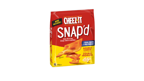 Cheez-It SNAP'd crackers