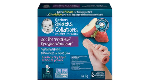 Gerber’s Soothe ‘N’ Chew Teething Sticks