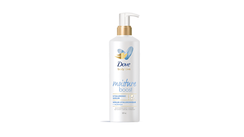 Bottle of Dove Body Love Moisture Boost Body Cleanser