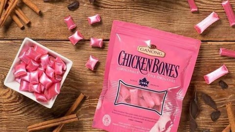 ganong chicken bones chocolate teaser