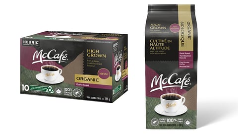 McCafé High Grown Organic Dark Roast Coffee