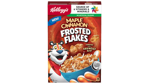 Maple Cinnamon Frosted Flakes Cereal